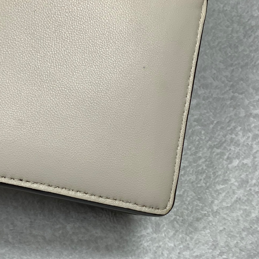 Coach Callie Foldover Clutch With Quilting And Rivets 76543 - Picture 13 of 14
